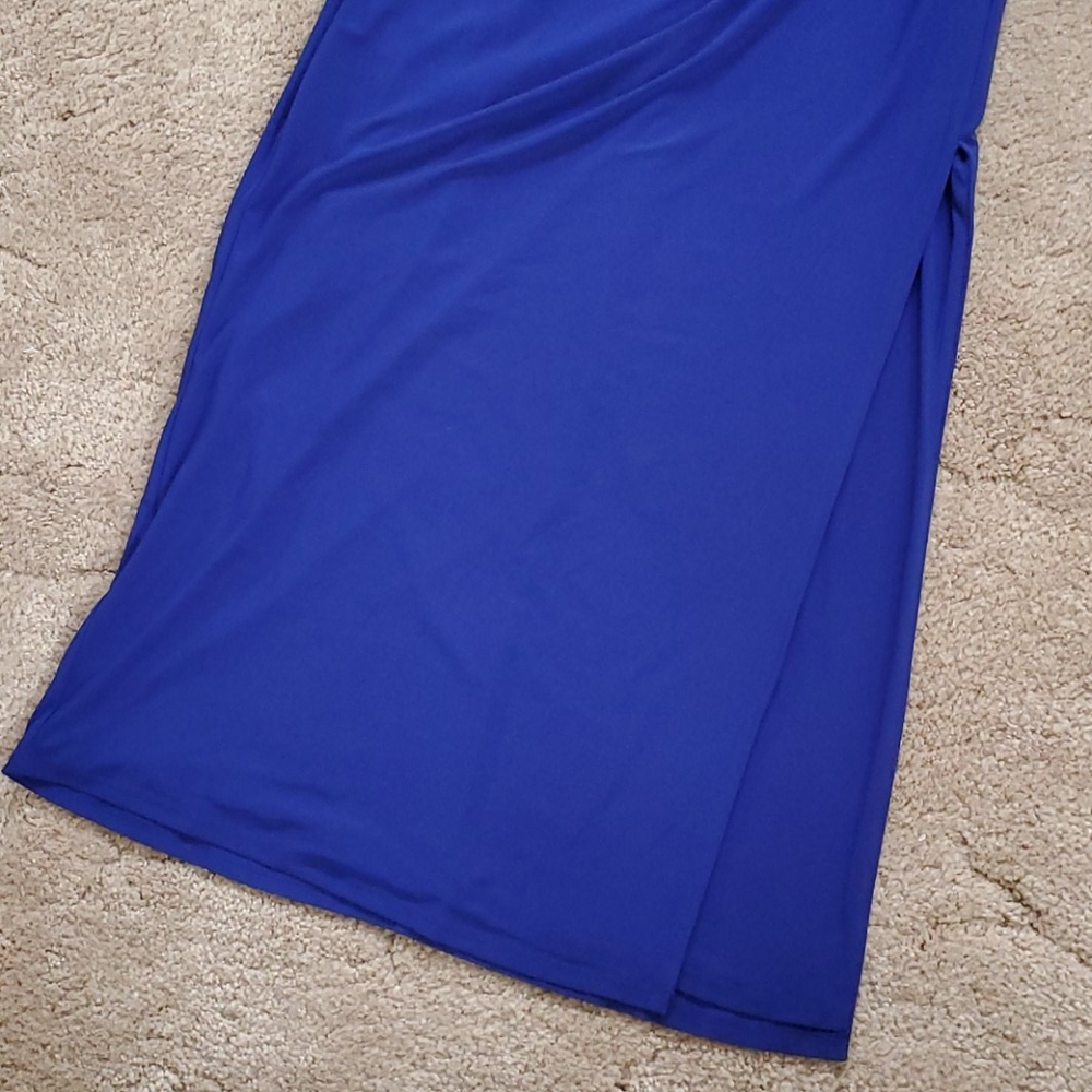 Ralph Lauren purple gown sz 12 - Picture 6 of 9